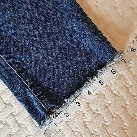 TORRID -020 Crop Boyfriend Jeans Vintage Stretch Denim Cropped Medium Wash sz 18 - Picture 12 of 12